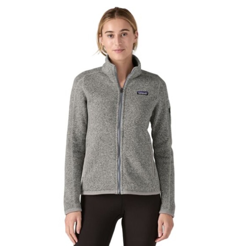 Patagonia Women's Gray Full-Zip Fleece Jacket Size XS in excellent condition